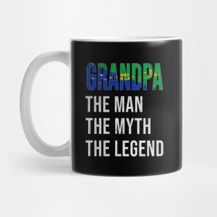 Grand Father Christmas Islanders Grandpa The Man The Myth The Legend - Gift for Christmas Islanders Dad With Roots From  Christmas Island Mug